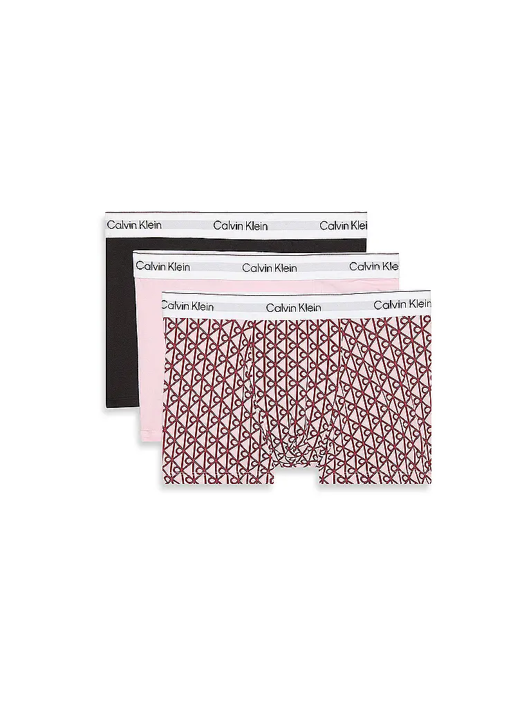 CALVIN KLEIN | Pants lot de 3 rose | Rouge