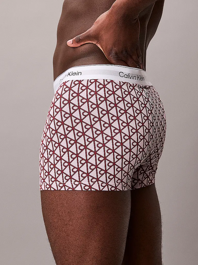 CALVIN KLEIN | Pants lot de 3 rose | Rouge