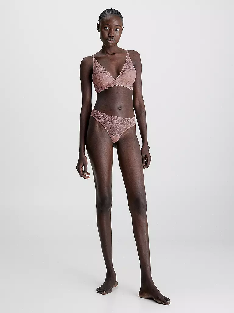 CALVIN KLEIN | Plunge BH Seductive Comfort pink | Rose