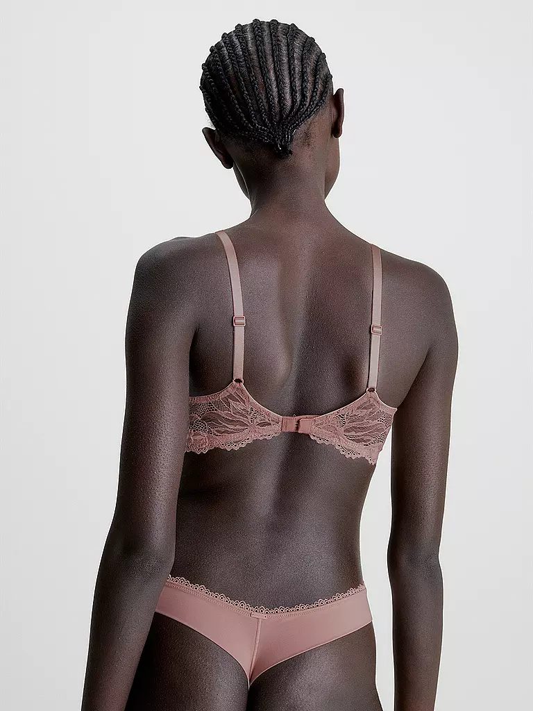 CALVIN KLEIN | Plunge BH Seductive Comfort pink | Rose