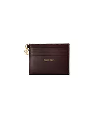 CALVIN KLEIN | Porte-cartes CK PULLER | Rouge foncé