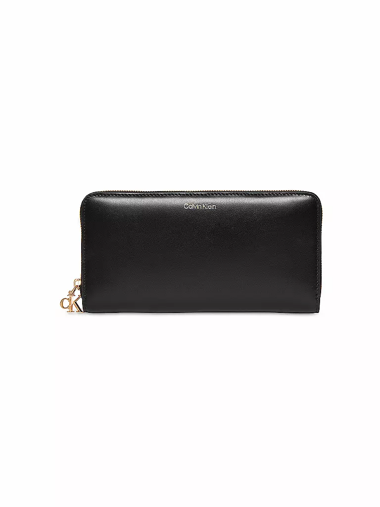 CALVIN KLEIN | Portefeuille CK PULLER Large | schwarz