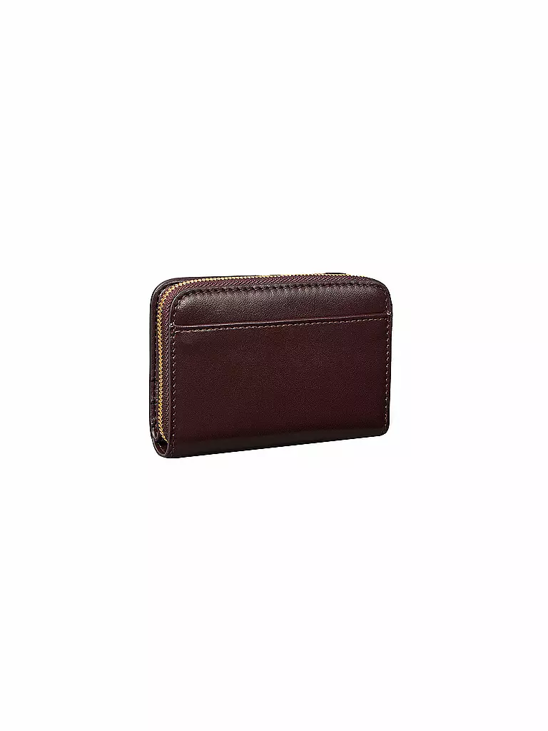 CALVIN KLEIN | Portefeuille CK PULLER Medium | Rouge foncé