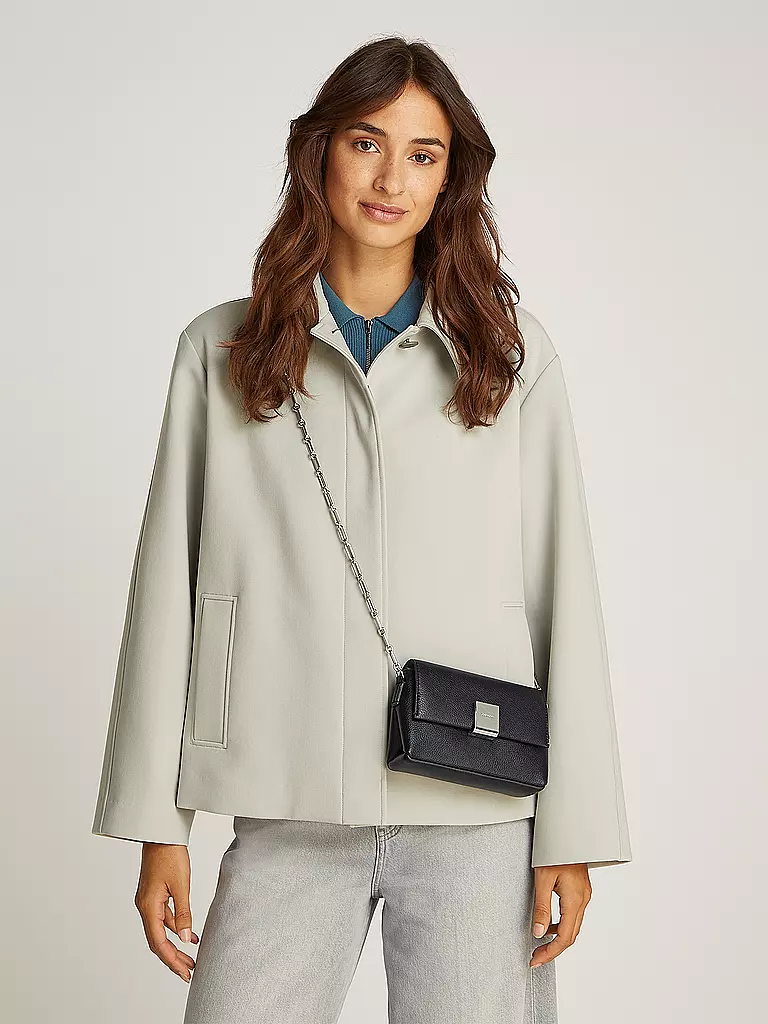 CALVIN KLEIN | Sac - Mini Sac CK PLAQUE | schwarz