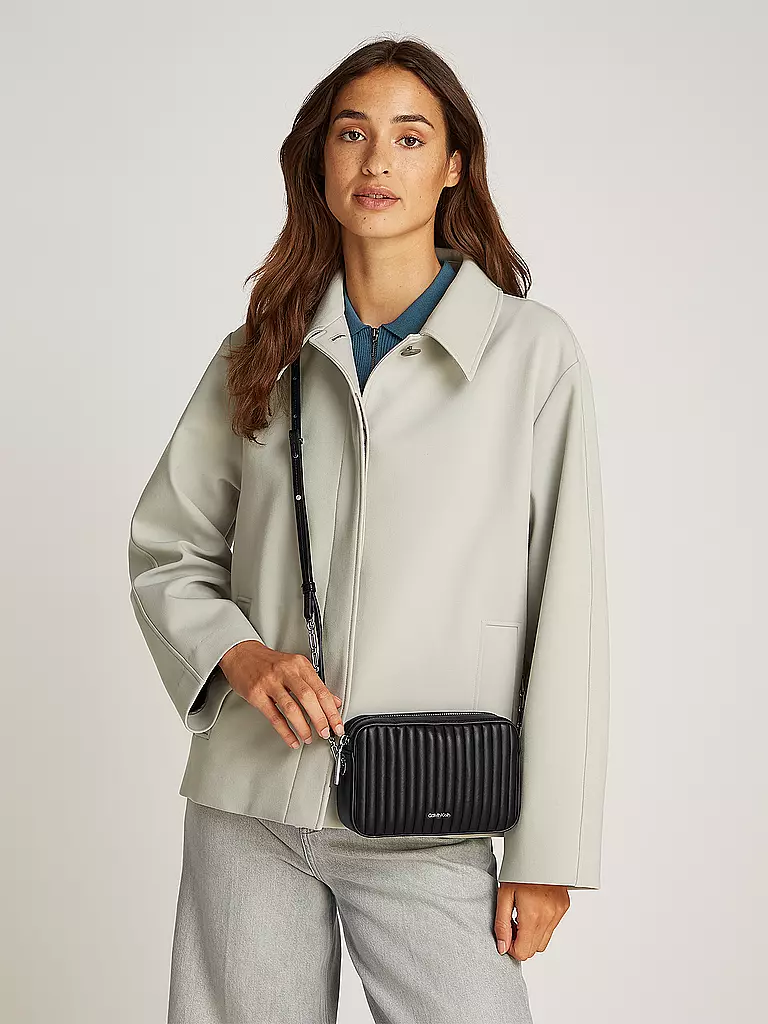 CALVIN KLEIN | Sac - Mini Sac MINI LINE QUILT | schwarz