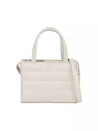 CALVIN KLEIN | Sac - Mini Tote Bag QUILT | Crème