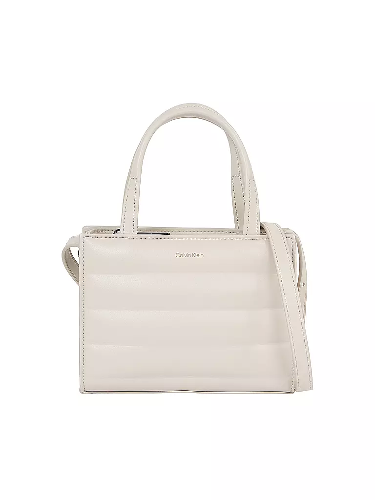 CALVIN KLEIN | Sac - Mini Tote Bag QUILT | creme