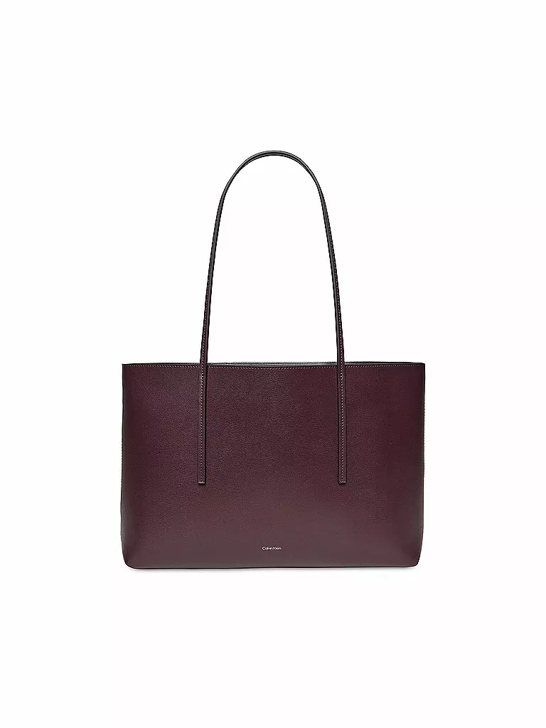 CALVIN KLEIN | Sac - Tote Bag FOIL | dunkelrot