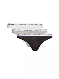 CALVIN KLEIN | Slip 3-er Pkg. black | Noir