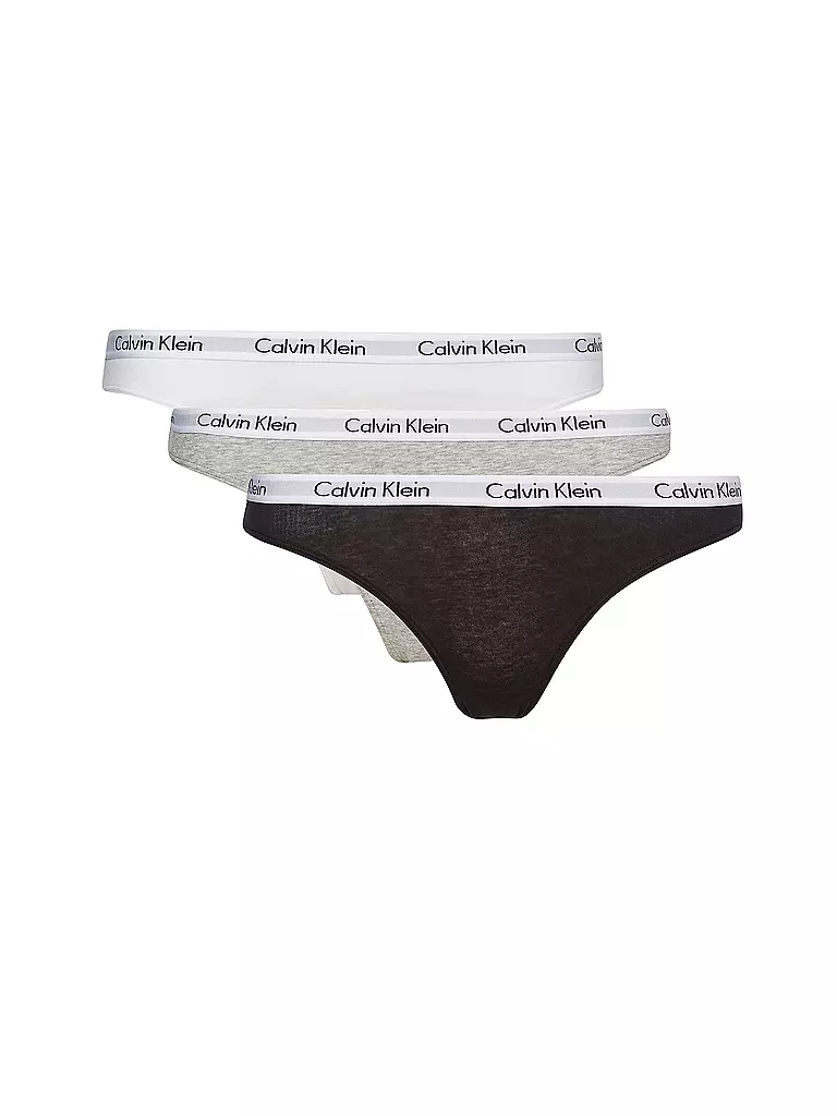 CALVIN KLEIN | Slip 3-er Pkg. black | Noir