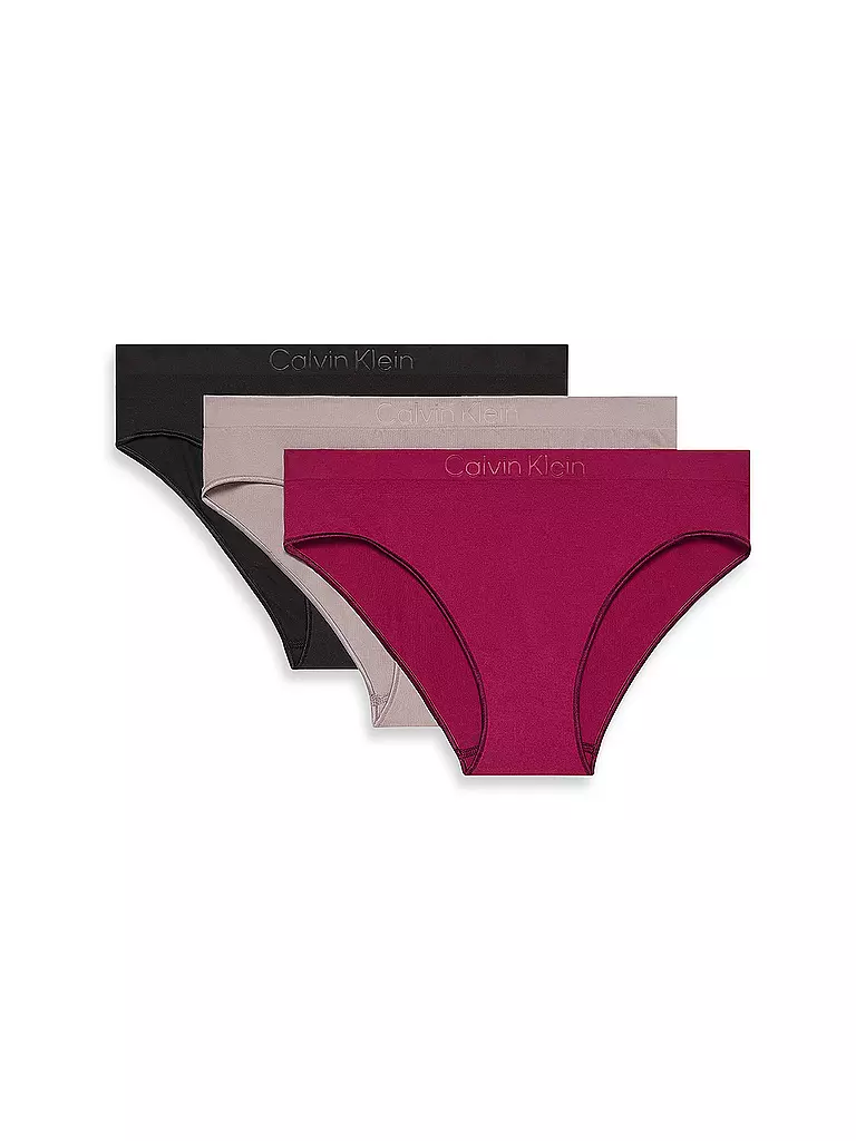 CALVIN KLEIN | Slip lot de 3 beige | Multicolore