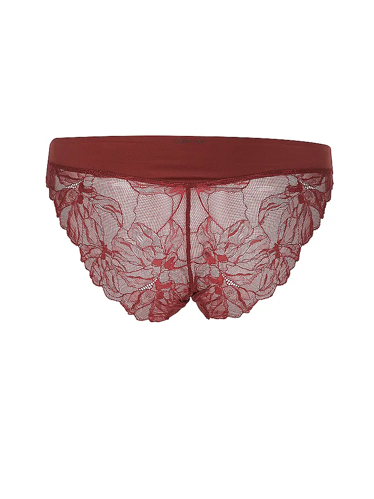 CALVIN KLEIN | Slip rouge | Rouge foncé