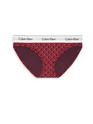 CALVIN KLEIN | Slip black | Rouge foncé