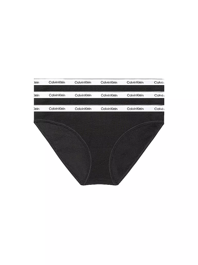 CALVIN KLEIN | Slips lot de 3 noir | Noir