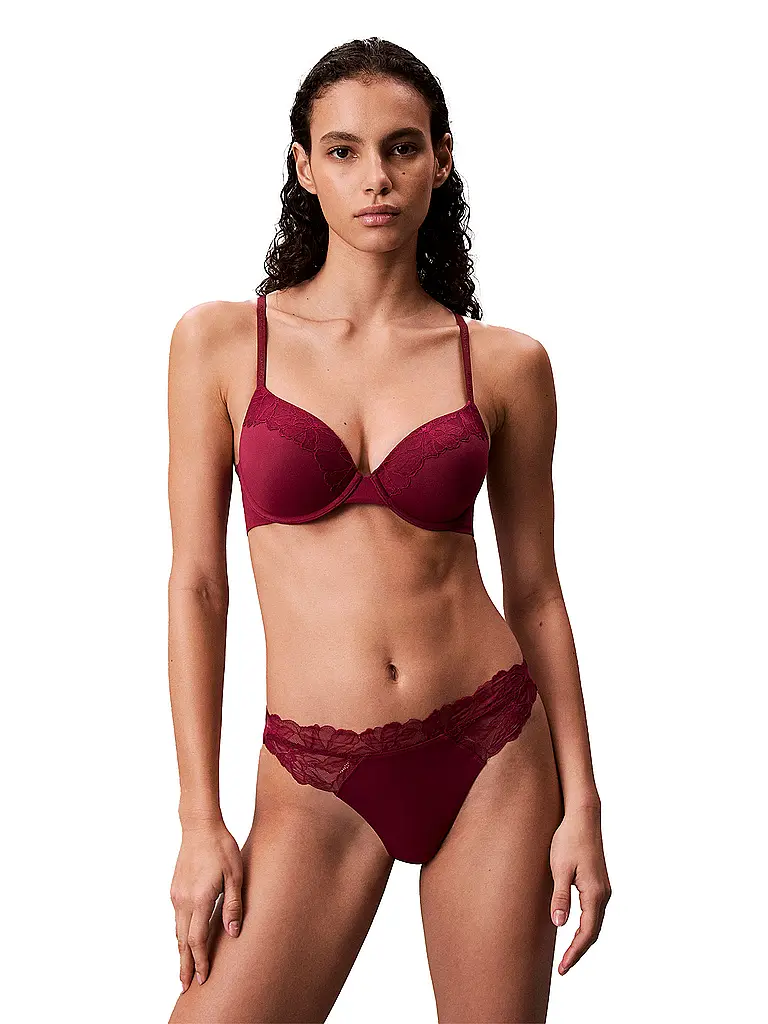CALVIN KLEIN | Soutien-gorge à armatures rouge | 