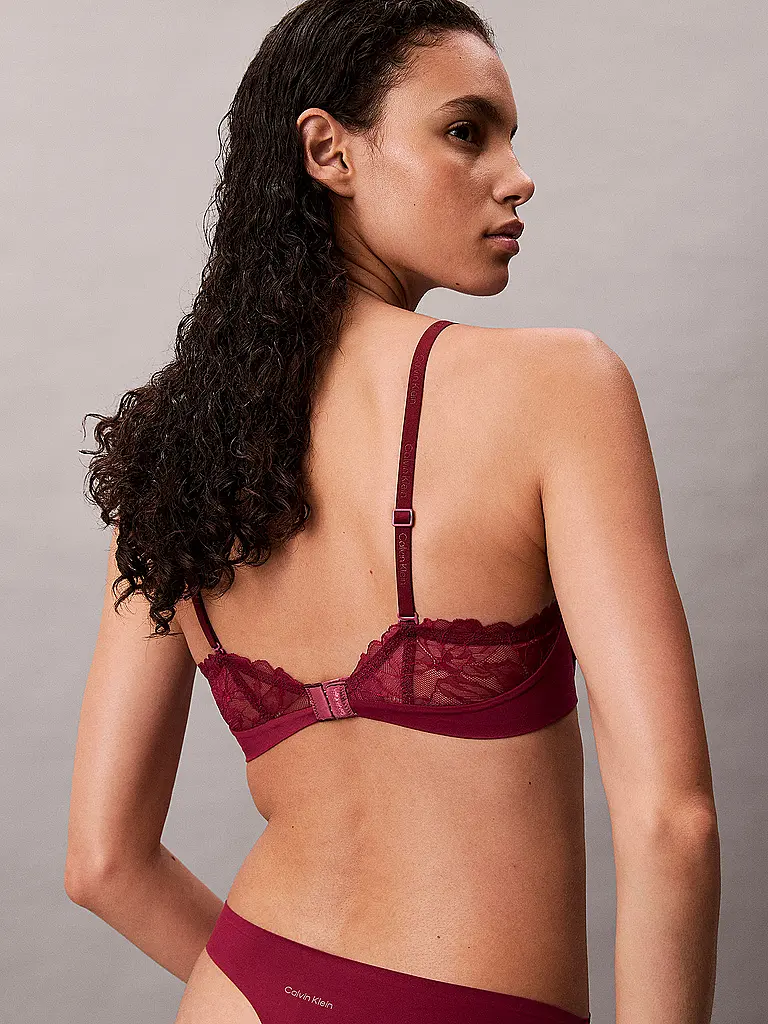 CALVIN KLEIN | Soutien-gorge à armatures rouge | 
