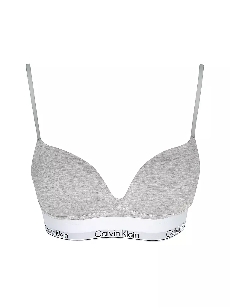 CALVIN KLEIN | Soutien-gorge push-up gris | hellgrau