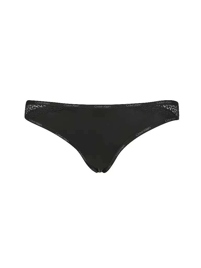 CALVIN KLEIN | String "Flirty" (Schwarz) | Noir