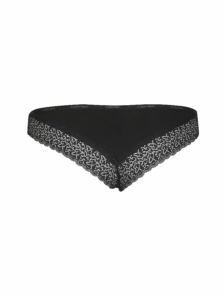 CALVIN KLEIN | String "Flirty" (Schwarz) | Noir