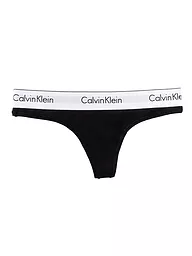 CALVIN KLEIN | String "Modern Cotton" (Blanc) | Noir