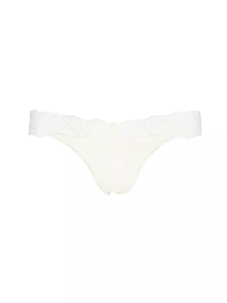 CALVIN KLEIN | String blanc | Crème
