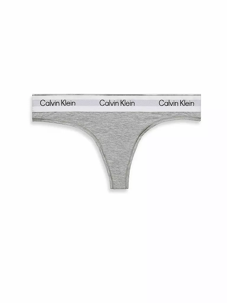 CALVIN KLEIN | String gris | hellgrau