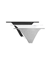 CALVIN KLEIN | String lot de 3 multi | Gris