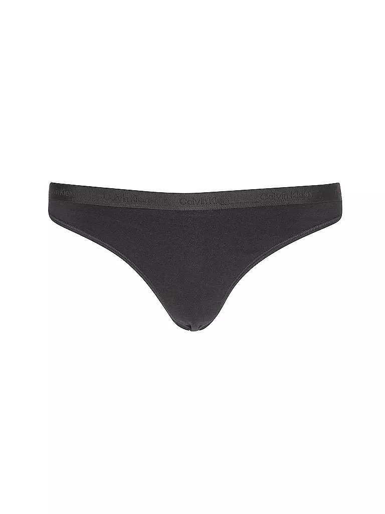 CALVIN KLEIN | String Lot de 3 Multi | Noir