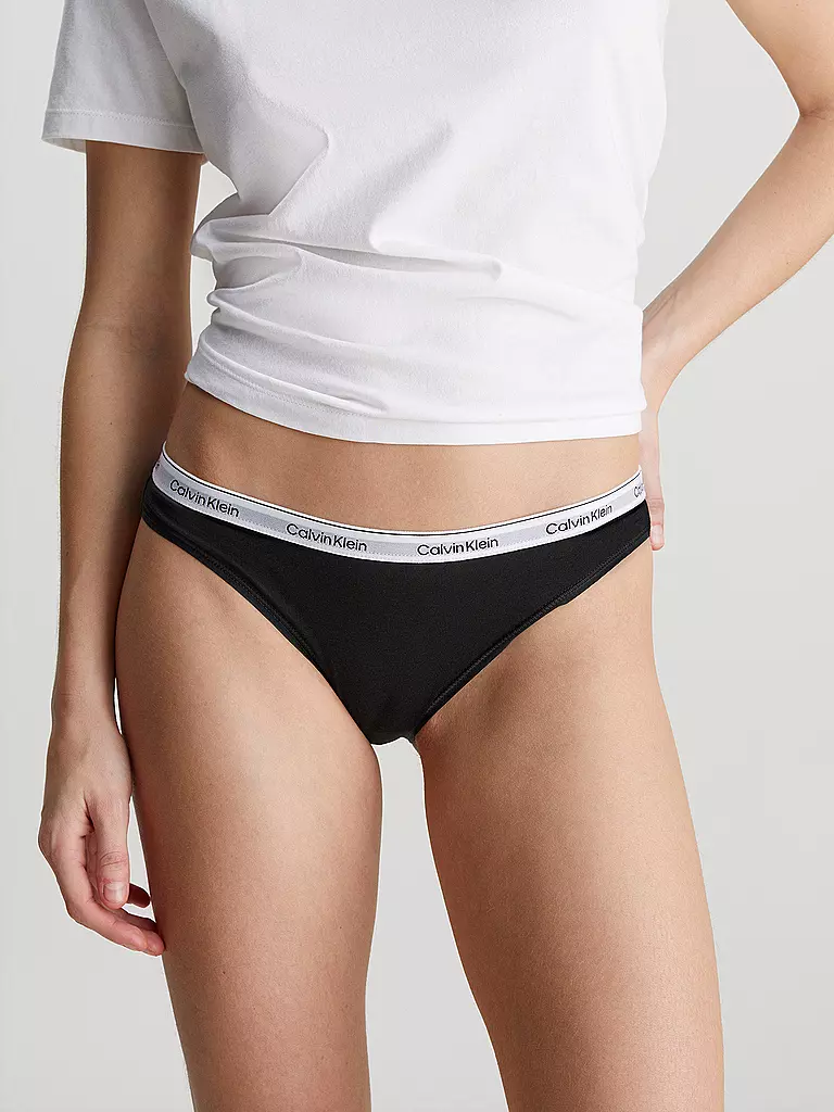 CALVIN KLEIN | String lot de 3 multi | schwarz