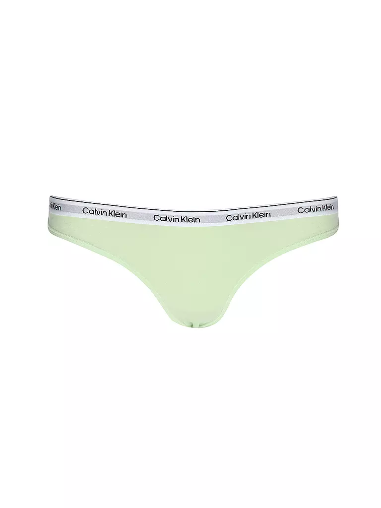 CALVIN KLEIN | String lot de 3 multi | hellgrün