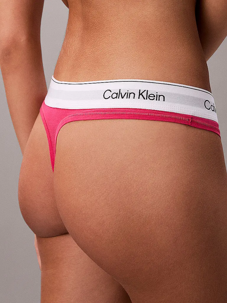 CALVIN KLEIN | String rose | Rose vif