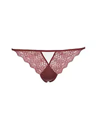 CALVIN KLEIN | String rouge | Rouge foncé