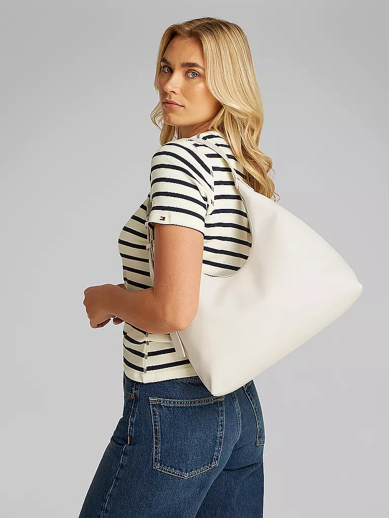 CALVIN KLEIN | Tasche - Hobo Bag | Blanc