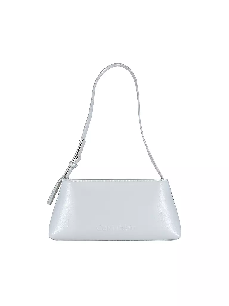 CALVIN KLEIN | Tasche - Schultertasche EMBOSSED | Bleu clair