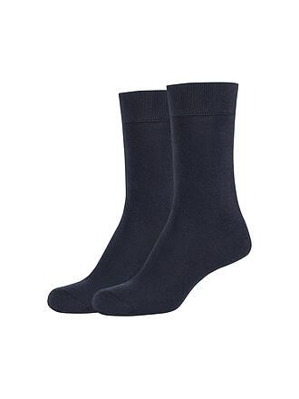 CAMANO | Chaussettes Silky, lot de 2, marine