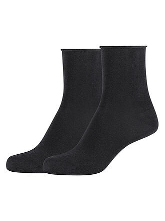 CAMANO | Rollsocken lot de 2 noir