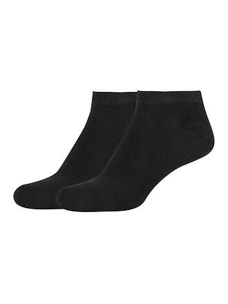 CAMANO | Socquettes Silky, lot de 2, noir