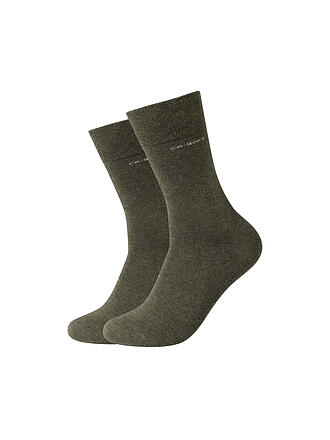 CAMANO | Chaussettes, lot de 2, olive