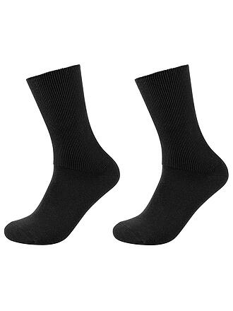 CAMANO | Chaussettes lot de 2 noir