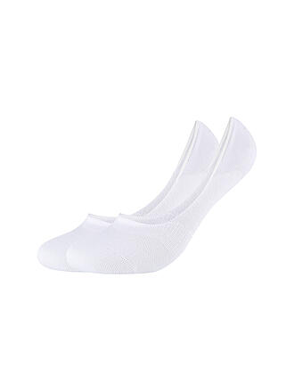CAMANO | Socquettes invisibles COMFORT blanches, lot de 2
