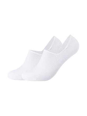 CAMANO | Socquettes Lot de 2 COMFORT INVISIBLE blanc