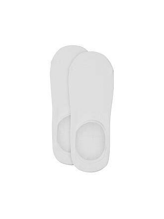 CAMANO | Socquettes Lot de 2 COMFORT INVISIBLE blanc