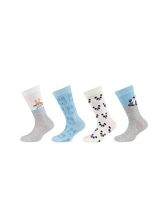 CAMANO | Chaussettes pour filles, lot de 4, angel falls