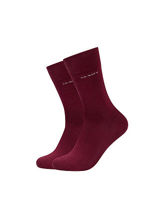 CAMANO | Chaussettes lot de 2 windsor wine