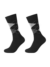 CAMANO | Chaussettes, lot de 2, griffin | Noir