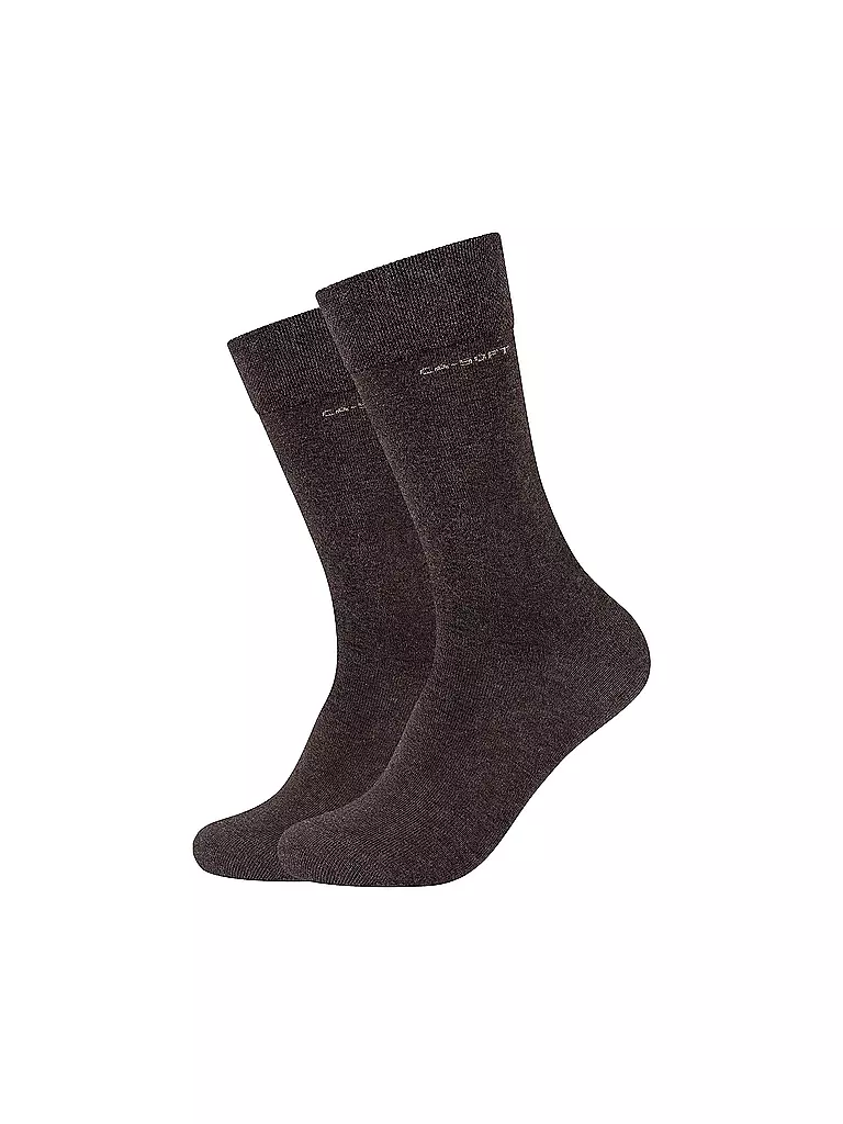 CAMANO | Chaussettes, lot de 2, marron foncé | braun