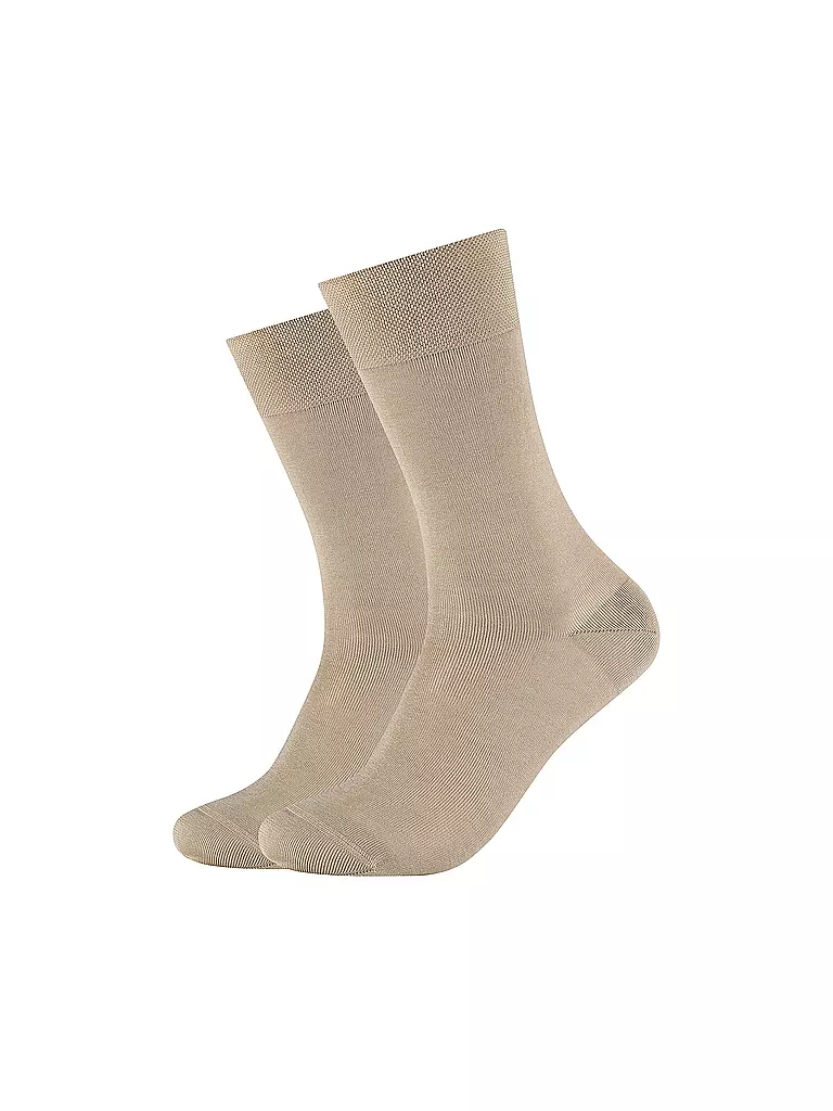 CAMANO | Chaussettes, lot de 2, sable | beige