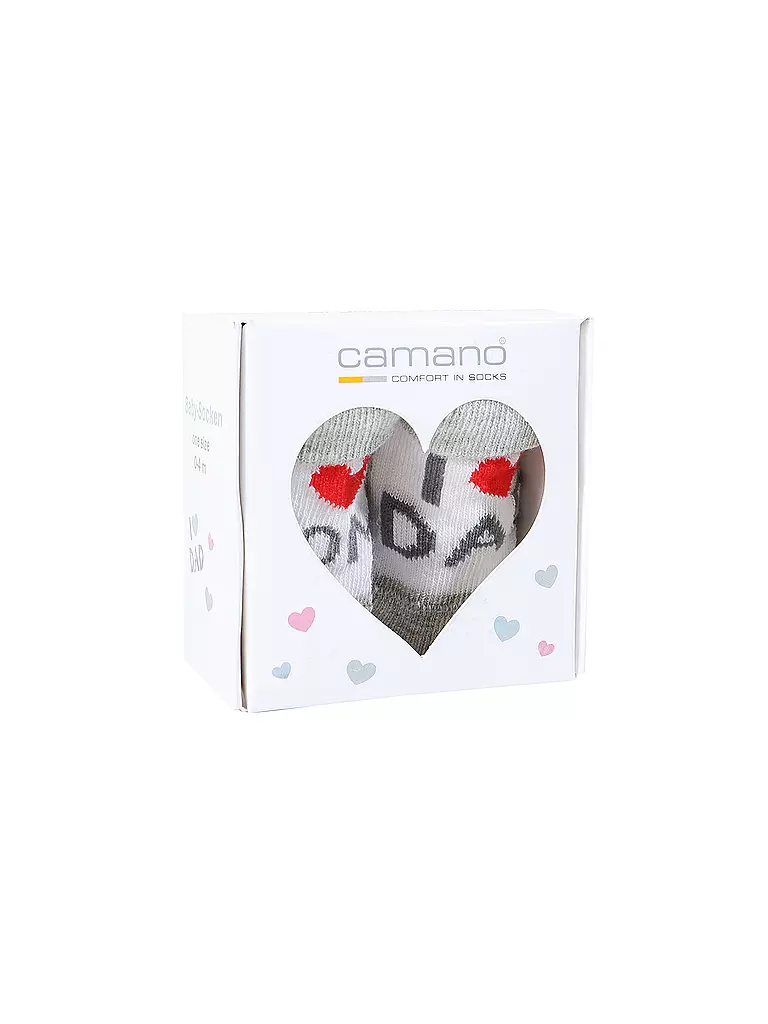 CAMANO | Chaussettes bébé maman et papa | 