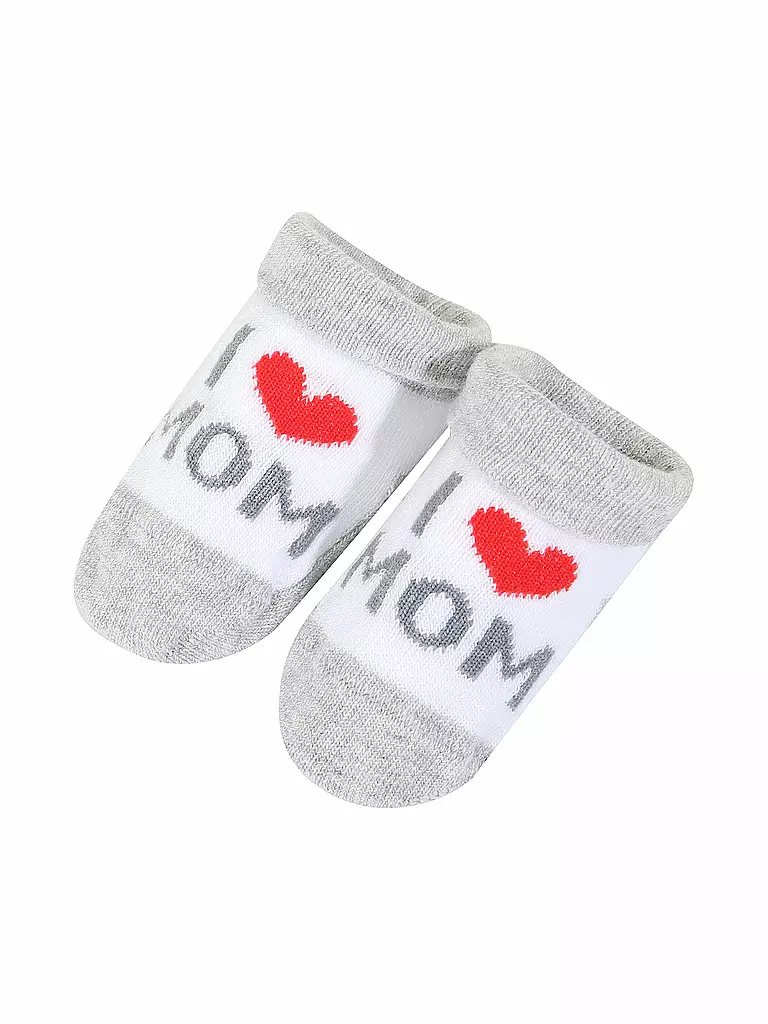 CAMANO | Chaussettes bébé mum & mum | grau