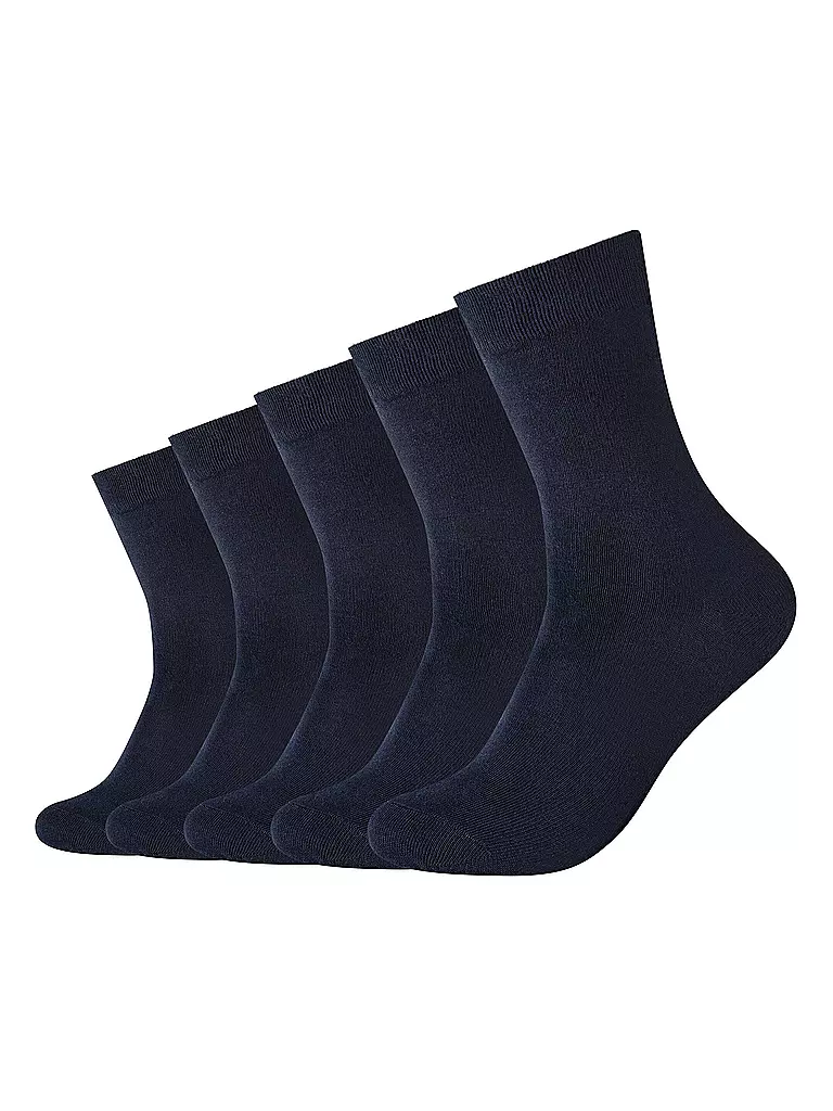 CAMANO | Chaussettes BASIC lot de 5 marine | blau